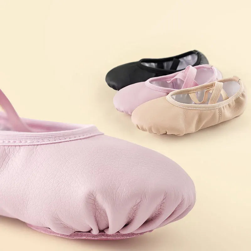 PU Ballet Shoes for Toddler Girls - Kindle Kids ABC - view 3