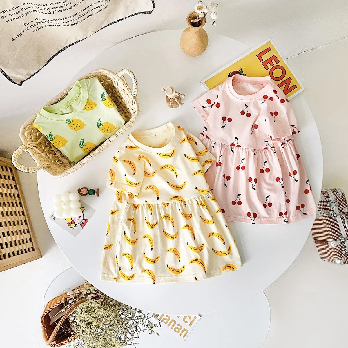 Cotton Summer Baby Dress - Kindle Kids ABC - view 4