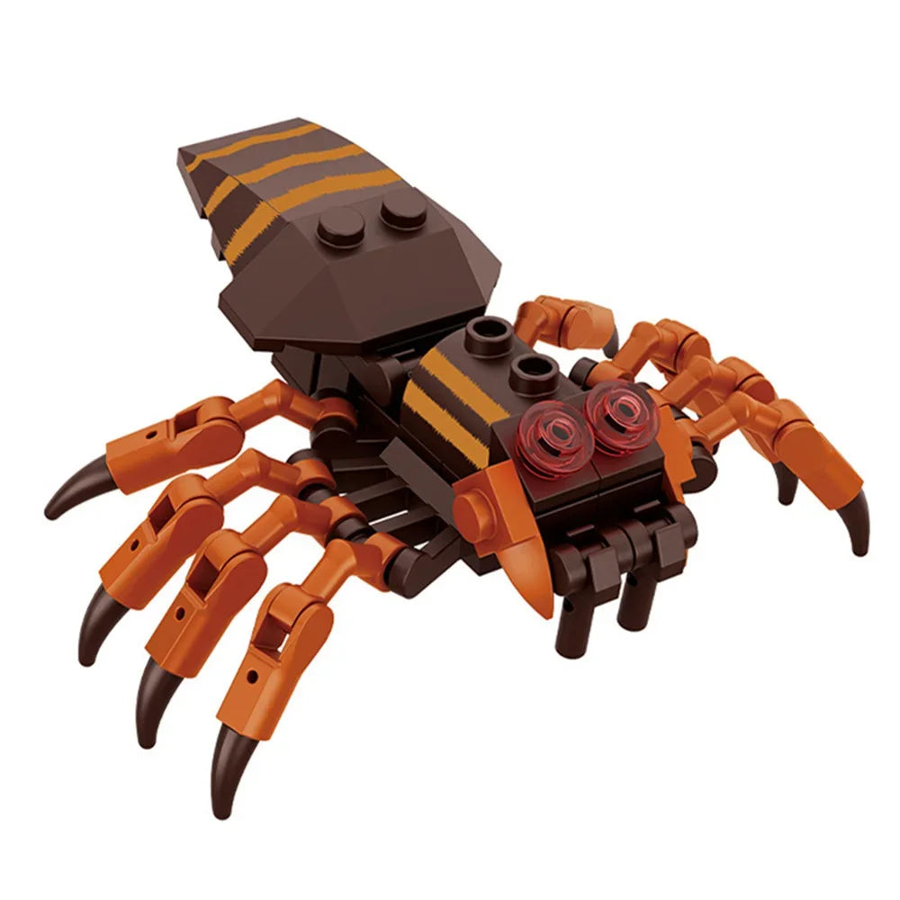 Insect building blocks bee ant butterfly brick set, kids 5-10Y - photo 5