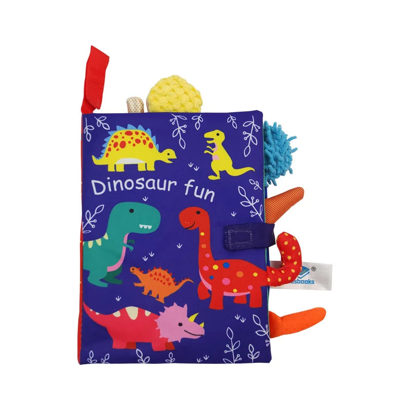 Baby Cloth Activity Book - Crinkle Sensory Soft Book - photo 10