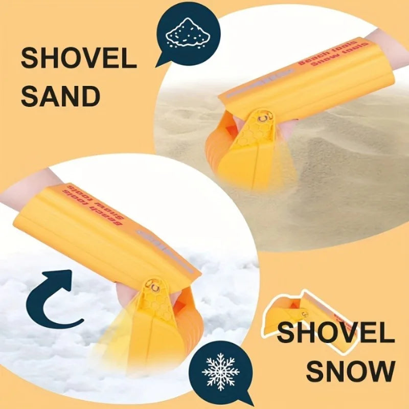 Kids Sand & Snow Shovel - Heavy-Duty Digging Tool - photo 4