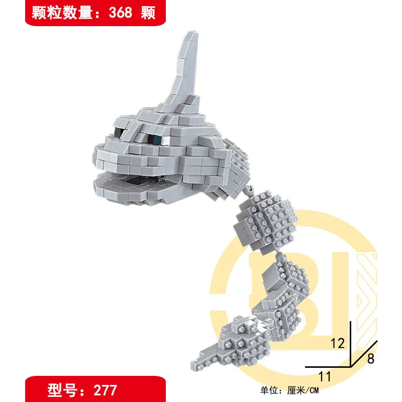 Collectible mini cartoon brick figures kids buildable characters set