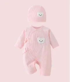 Cartoon Bear Cotton Romper - Kindle Kids ABC - view 5