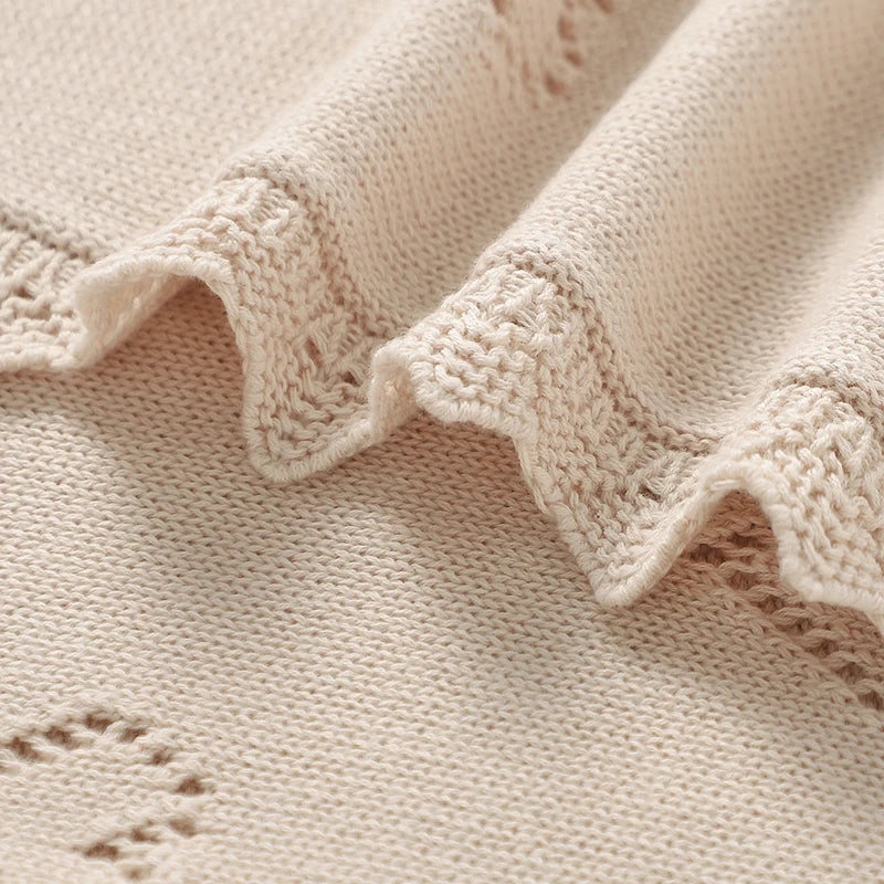 Knit Cotton Baby Blanket - Kindle Kids ABC - view 5