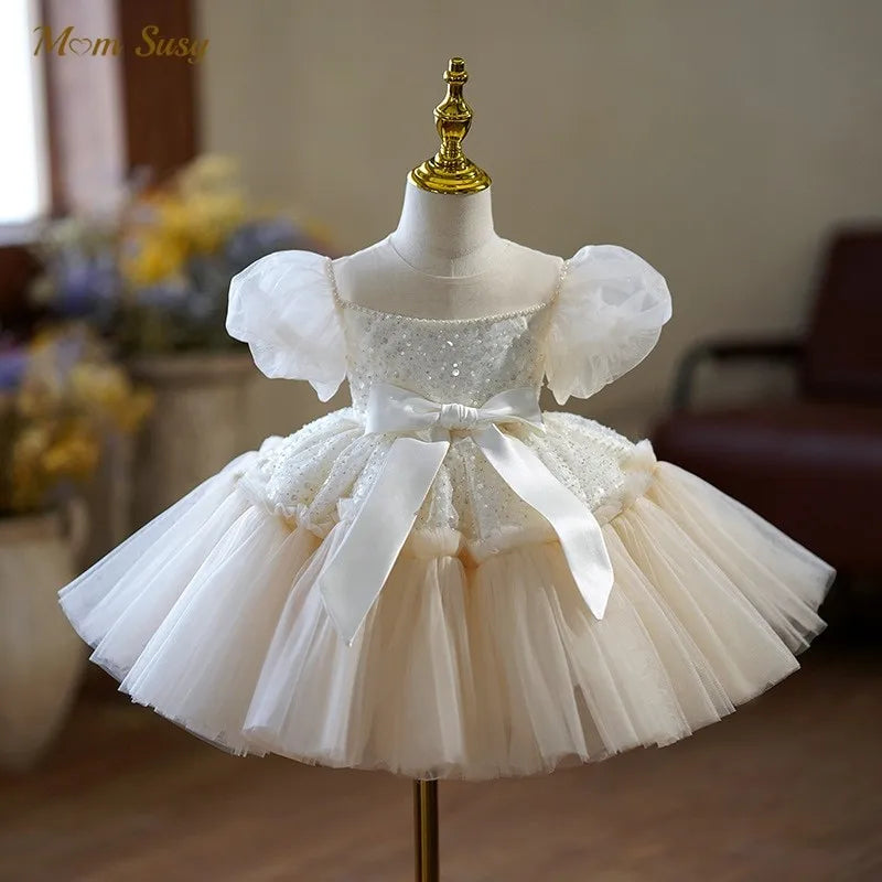 Baby Girls' Sequin Tutu Princess Dress - Kindle Kids ABC