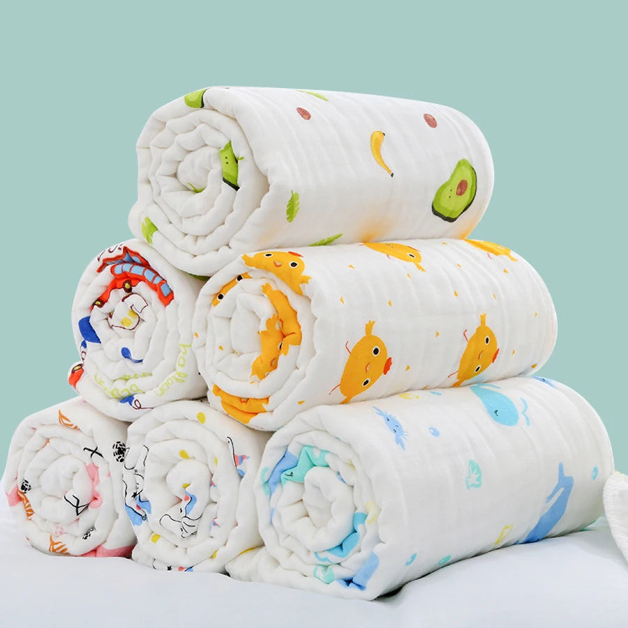 Cotton Hooded Baby Bath Towel & Bathrobe - Kindle Kids ABC - view 5