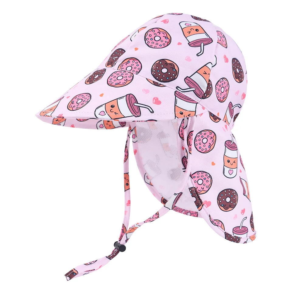 Baby & Toddler Sun Hat with Neck Flap - photo 8