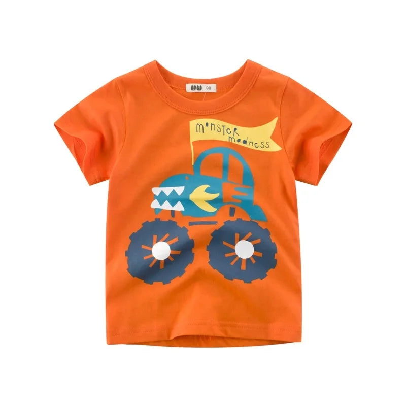 Kids' Korean-Style Striped T-Shirt – Short-Sleeve Cotton Tee | 2–9Y - photo 18