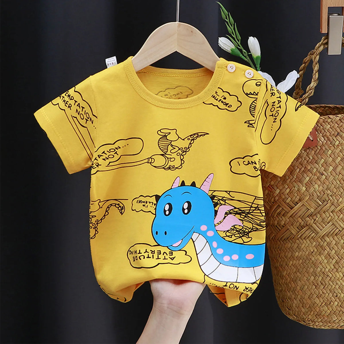 Baby Toddler Cotton Print T-Shirt - photo 4