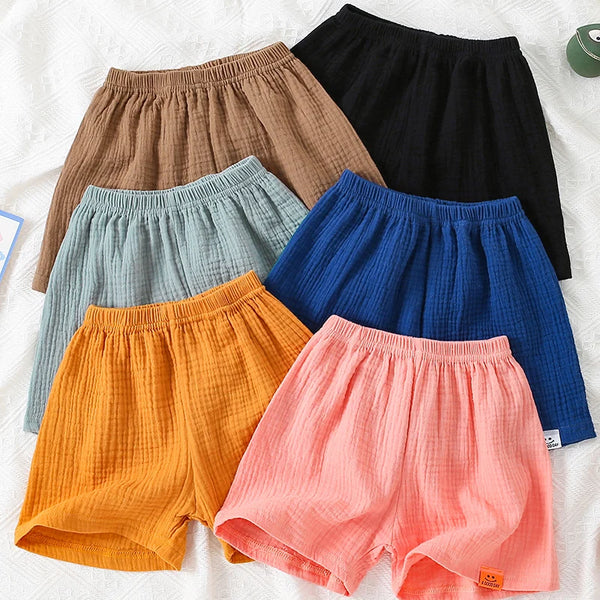 Kids Cotton Casual Shorts Loose Colourful - photo 1