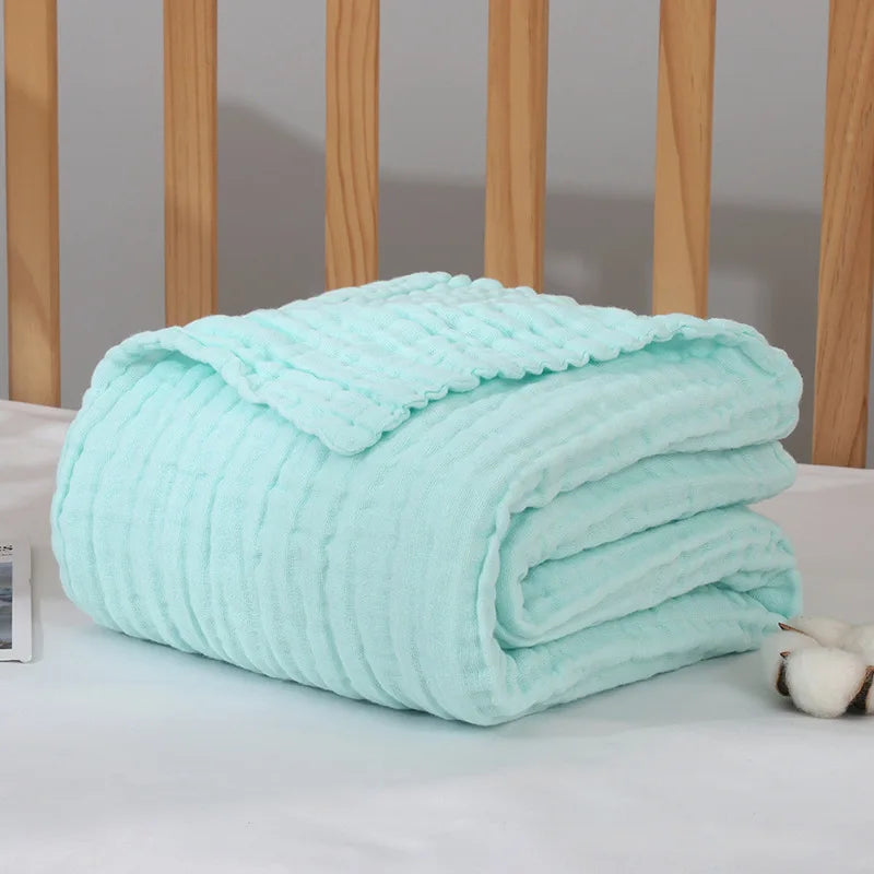 6-Layer Bamboo Cotton Baby Receiving Blanket - Kindle Kids ABC - view 16