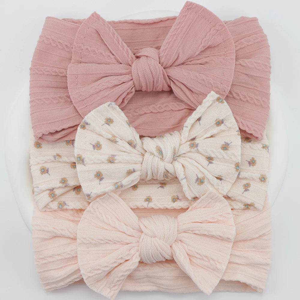 Cotton Baby Headbands with Bows - Kindle Kids ABC