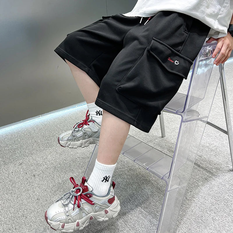 Boys Cotton Capri Shorts 7-16Y - photo 4