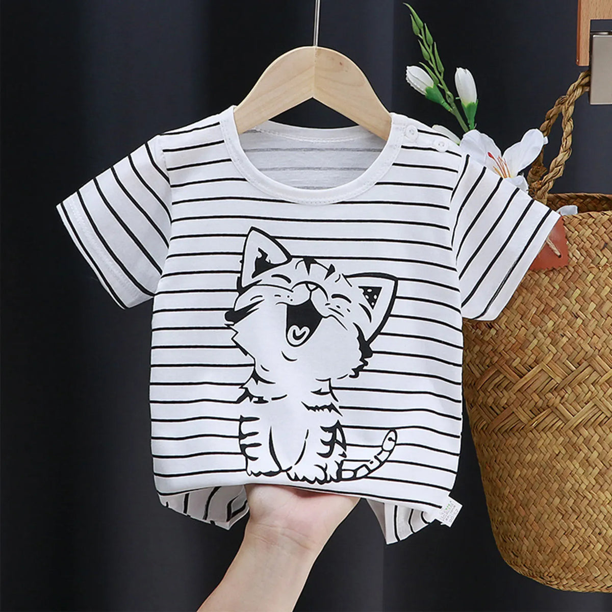 Baby Toddler Cotton Print T-Shirt - photo 7