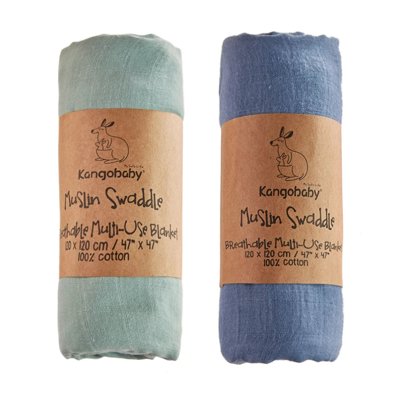 Cotton Muslin Baby Swaddle Blanket - Kindle Kids ABC - view 16