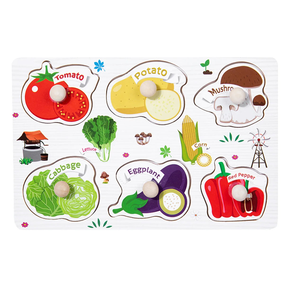 Montessori Wooden Jigsaw Puzzle — Animal & Shape Learning Board | Ages 1–4 - photo 7