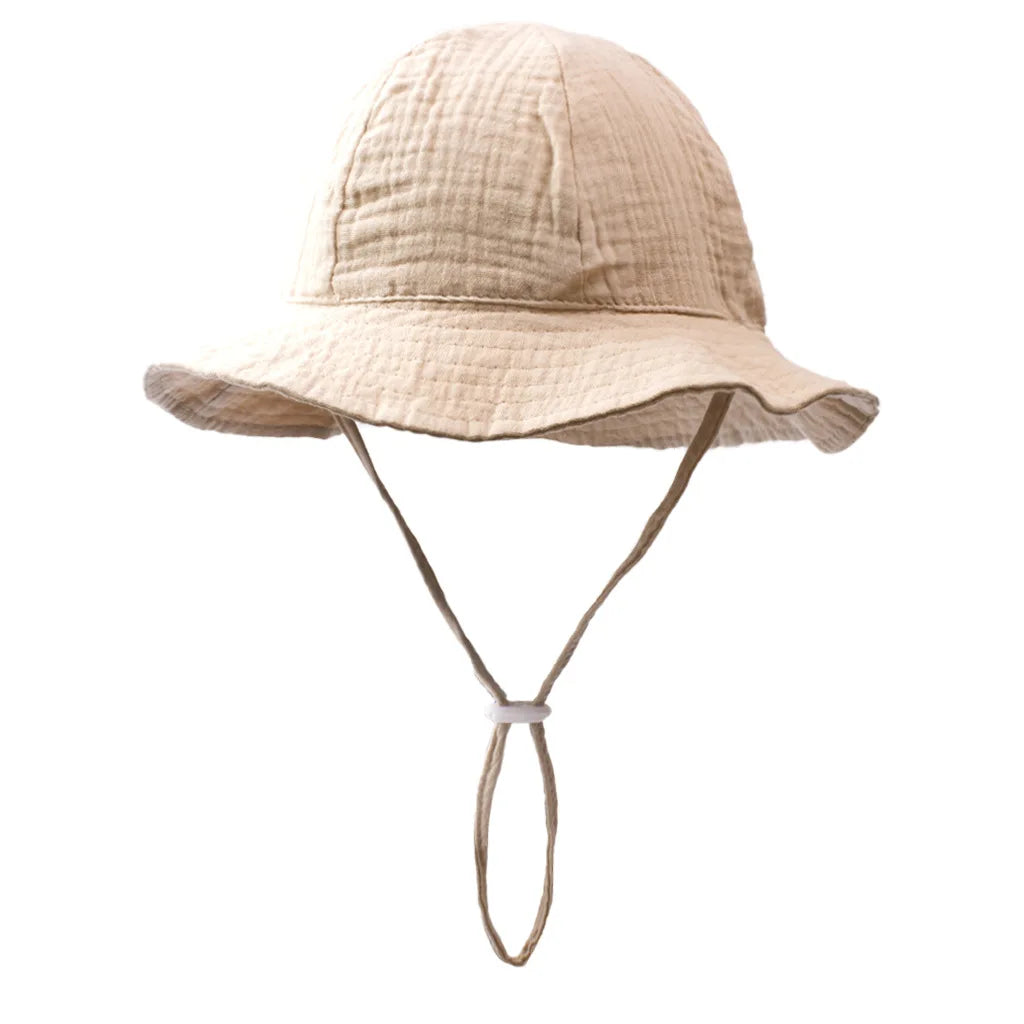 Baby Cotton Bucket Sun Hat - Breathable Fisherman Hat - photo 11