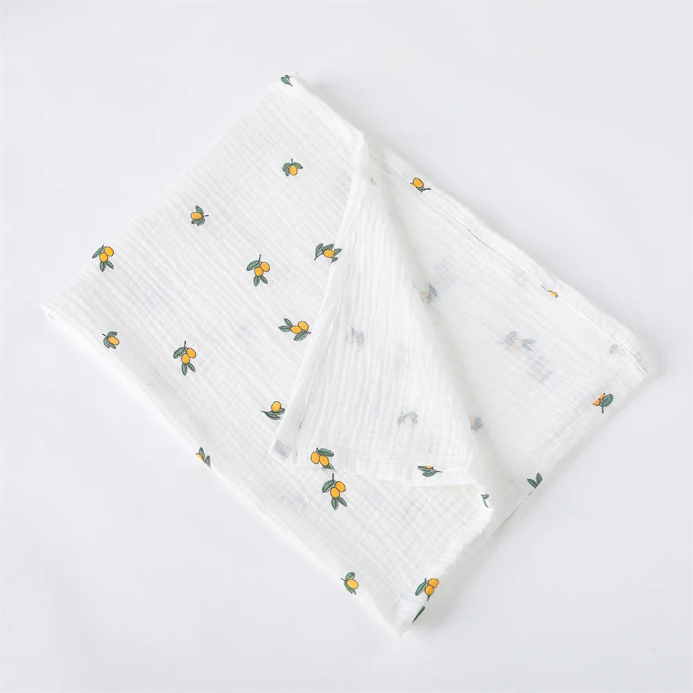Cotton Muslin Swaddle Blanket - Kindle Kids ABC - view 7