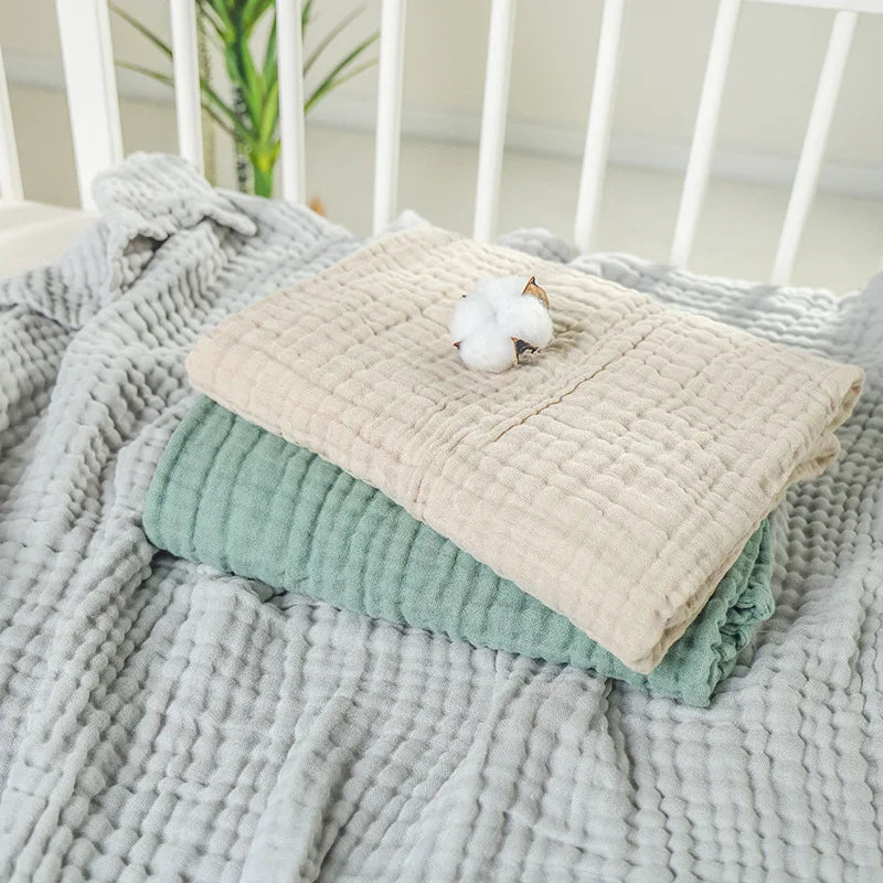 6-Layer Cotton Gauze Baby Blanket - Kindle Kids ABC