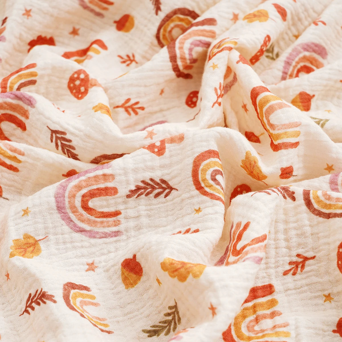 100% Cotton Muslin Baby Swaddle Wrap - Kindle Kids ABC - view 4