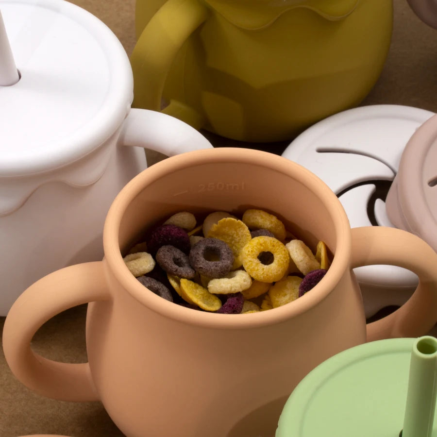 baby sippy and snack feeding cups set - photo 5