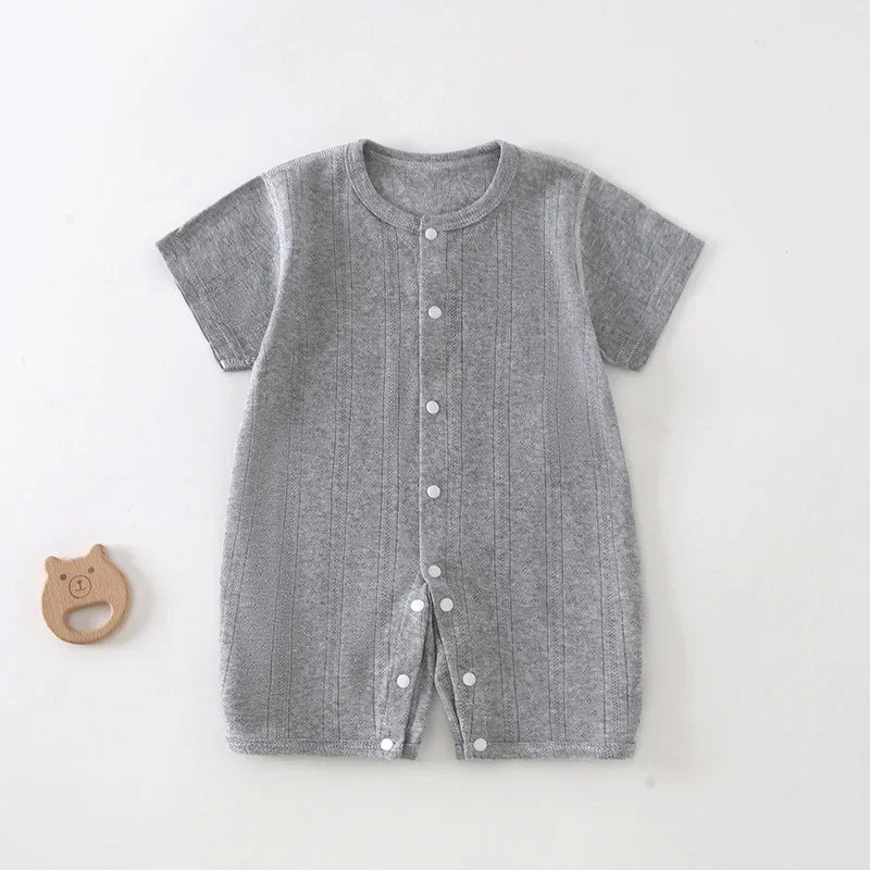 Baby Summer Bodysuit Romper – Solid Colour Sleeveless | Unisex | 0–24 Months - photo 6