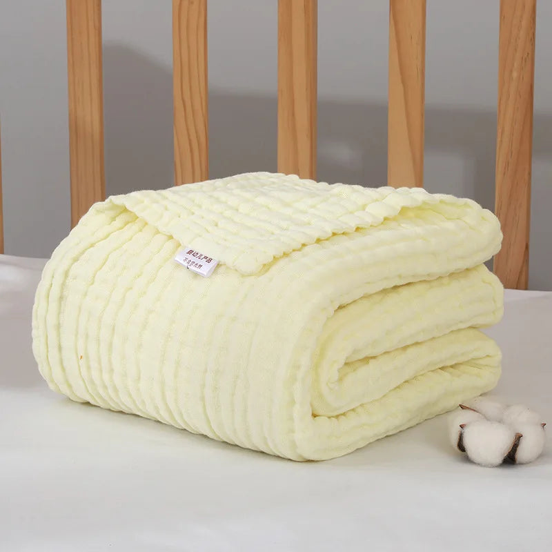 6-Layer Bamboo Cotton Baby Receiving Blanket - Kindle Kids ABC - view 15