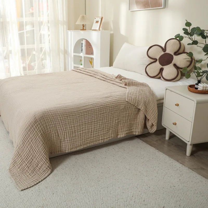 6-Layer Cotton Muslin Baby Blanket - Kindle Kids ABC - view 5