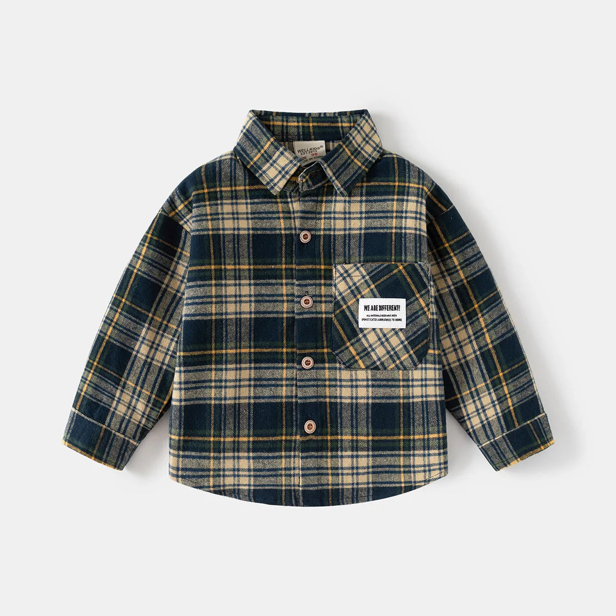 Boys Plaid Cotton Shirt 2-7Y - photo 10
