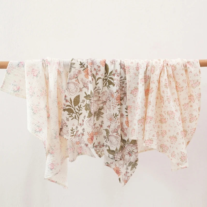 Cotton Gauze Muslin Baby Blanket - Kindle Kids ABC - view 4