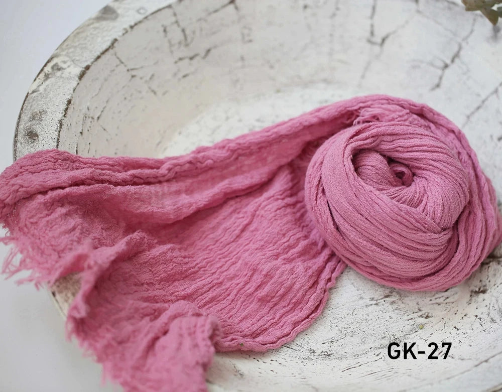 Seersucker Cotton Gauze Baby Wrap Blanket - Kindle Kids ABC - view 7