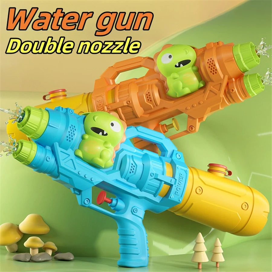 Animal twin sprinkler water guns, outdoor pool toy - photo 5